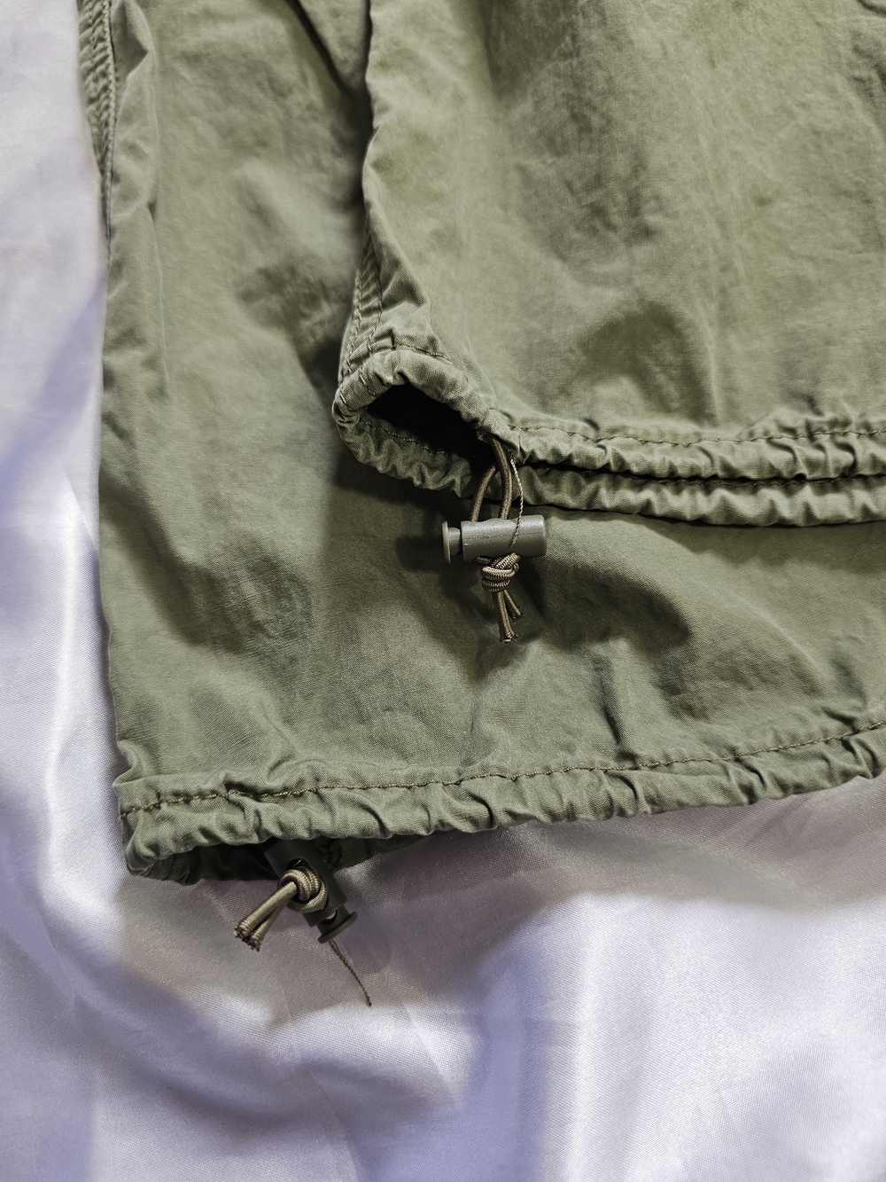 Y2K Olive Cargo Utility Pants - Picture 7 of 8
